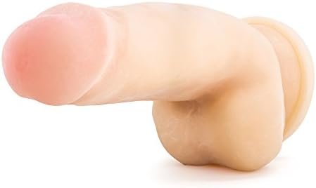 Blush 7.5" Realistic Dual Density Flexi Shaft Dildo - Sensa Feel - Powerful Suction Cup - Harness Compatible - Sex Toy For Adults - Beige - Image 3