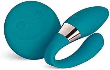 Lelo Tiani Duo Couples Massager For Men And Women With 2 Powerful Motors And 8 Vibrations Settings, Completely Waterproof, Black