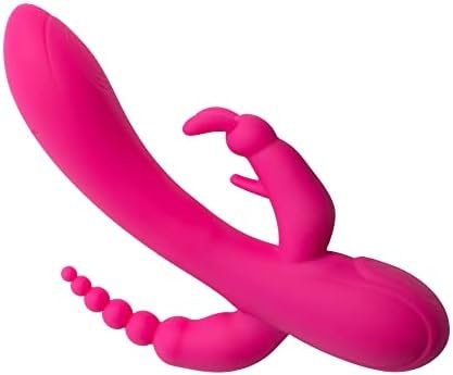 G-Spot Rabbit Anal Dildo Vibrator Adult Sex Toys With 7 Vibrating Modes For Women - Adorime Silicone Waterproof Rechargeable Clitoris Vagina Stimulator Massager Sex Things For Solo Or Couples