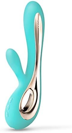 Lelo Soraya 2 Rabbit Vibrator For Women Rabbit Sex Toy Massager For Clitoral And G Spot Pleasure, Waterproof & Wireless Toys For Her Adult Pleasure, Black