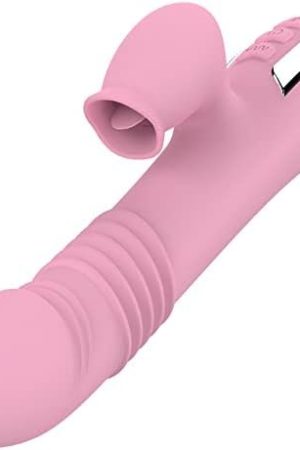 Stimulator For Women Adult Toy Vibrator Sucking Rose Sucker Telescopic Training Vibrate Sex Heating Silicone Rabbit Swing Tongue Vibration Solo Play Pleasure Toys Vibes Massager