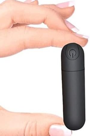 Bullet Vibrator For Women,Nipple & Clitorals Stimulator,10 Modes Mini Lipstick Massagerwaterproof Adult Sex Toy (Black)