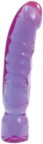 Doc Johnson Crystal Jellies - Thick 12 Inch Big Boy Dildo - For Adults Only, Purple