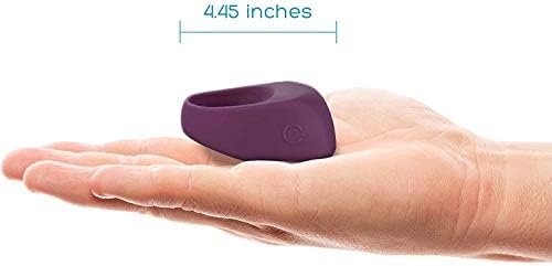 Plusone Vibrating Penis Ring - Male Intimate Wellness Toy With 5 Vibration Modes, Flexible Body-Safe Silicone, Waterproof & Rechargeable - Image 2