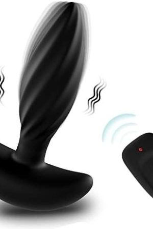 Levett - Anal Vibrators Butt Plugs Anal Trainer With 16 Vibration Modes For Stimulation Of The Clitoris Vagina And Anus - Waterproof Silicone Rechargeable Adult Sex Toy For Men Women And Couples