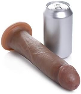 Lynx 8 Inch Dildo - Brown - Image 3