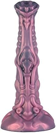 Nothosaur ใNecronsใ 10.6" Realistic Dildo Lifelike Huge Silicone Dildo, With Strong Suction Cup For Hands-Free Play, For G-Spot Dildos Anal Sex Toys For Women And Couple, Limited Color Burgundy,M