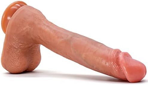 10 Inch Dildo Realistic Big Dildo Hands-Free Anal Play Adult Sex Toys For Women And Men With Strong Suction Cup, Body-Safe Soft Silicone Lifelike Huge Penis Toy With Veins Male & Female G Spot Cock