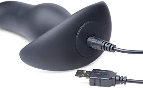 Lynx Curved Banger Silicone Anal Plug - Black - Image 3