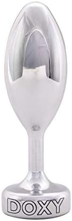 Doxy Butt Plugs - Anal Plug - Insert Sex Toy - Aluminum Anal Toy For Adult Pleasure - Sex Toys For Women - Adult Toy - Sex Toys For Her - Anal Plug For Women