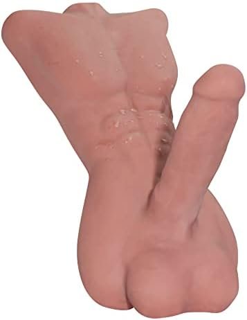 Male Sex Doll With Flexible Dildo, Big Realistic Cock For Female Masturbation Sex Toy For Men Women Gay Couple