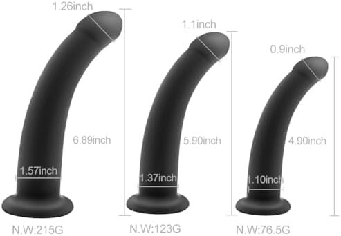 Anal Butt Plug Silicone G Spot Dildo With Suction Cup Anal Trainer Vaginal Prostate Massage Stimulator Adult Sex Toys For Lesbian Gay Couple Masturbation - Image 2