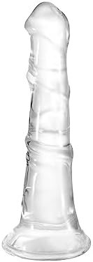 Realistic Anal Dildo For Women, Clear Horse Dildo G Spot Stimulation With Strong Suction Cup, Lifelike Jelly Dildo Vagina Sex Toy Penis Dildo Butt Plug For Female Men Masturbating (15.75In)