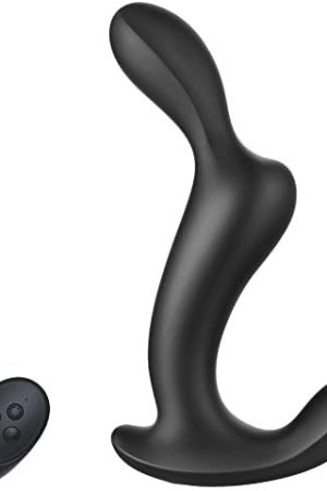 Male Prostate Vibrating Massager - 3 In 1 Man Anal Vibrator Sex Toy With 10 Vibration Mode - 32Ft Remote Control Ergonomic Anus Adult Sensory Toys With 3 Powerful Motors Black