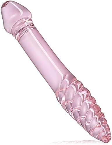 Sxovo Glass Anal Plug Double Ended Dildo Crystal Penis Butt Plug G-Spot Stimulation Prostate Massager Anal Sex Toys For Men Women Gay Lesbian - Image 3