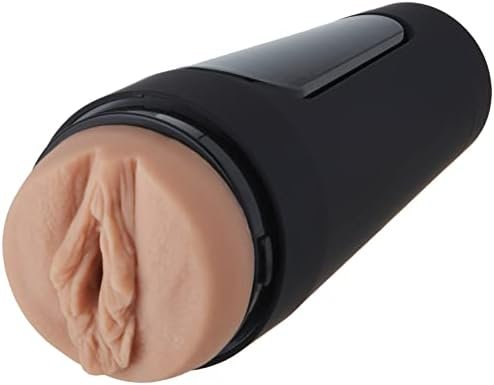 Doc Johnson Main Squeeze - Belladonna - Squeeze Plate For Precise Pressure - Twist End Cap To Control Suction - Discreet Premium Stroker - Male Masturbator, Vagina, Vanilla (5200-06-Am)