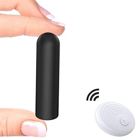 Women Sex Bullet, Wireless Remote Control Clitoral G Spot Female Sex Pleasure Vibrators - Black