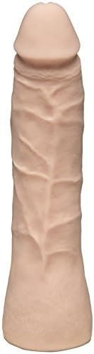 Doc Johnson Vac-U-Lock - 7 Inch Thin Dong - Ultraskyn - F-Machine And Harness Compatible Dildo - Vanilla - Image 3