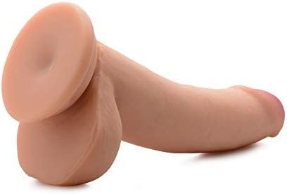Lynx 8 Inch Dual Density Realistic Dildo - Light - Image 3