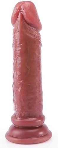7.08“ Realistic Dildo For Beginners, Lifelike Silicone Dildos With Suction Cups For Hands-Free Play, Balls-Free Anal Dildo For G-Spot Stimulation Anal Play, Adult Sex Toys For Women Men And Couple