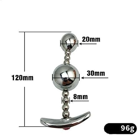 Anal Trainer Metal Stainless Steel Pull Bead Anal Training Plug Anal Training Plug Adult Sex Toy - Image 2