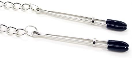 Tweezer Nipple Clamps With Metal Chain - Image 3