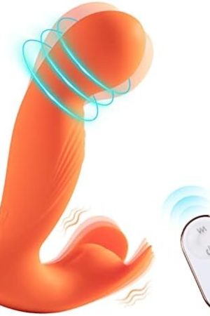 Honey Play Box G-Spot Vibrator, Crave-3" Sex Toy For Women With Rotating Massage Head And Clitoral Tickler For Women And Couples, Stimulator With 9 Rotation And Vibration Modes - With Remote Control
