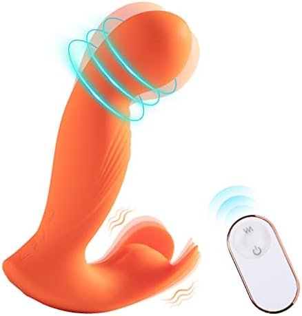 Honey Play Box G-Spot Vibrator, Crave-3" Sex Toy For Women With Rotating Massage Head And Clitoral Tickler For Women And Couples, Stimulator With 9 Rotation And Vibration Modes - With Remote Control