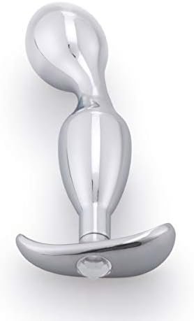 Beauty7 Allimium Beaded Anal Butt Plug Prostate Massager Wearable Anus Vaginal P-Spot Wand Anchor Shaped Handle End Odorless Warm Chill Stimulation Men Women Masturbation Outdoor Fetish Sex Toy - Image 3