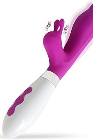 Rabbit Vibrator Realistic Dildo, G Spot Vibrator Clitoral Stimulator With 10 Vibrations Bunny Ears, Clitoral Stimulator, Silicone Sex Toys For Women