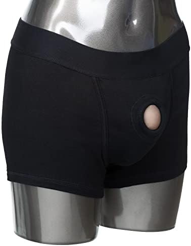 Calexotics Packer Gear Black Boxer Brief Harness – Adult Strap On Sex Toys For Couples - Image 2