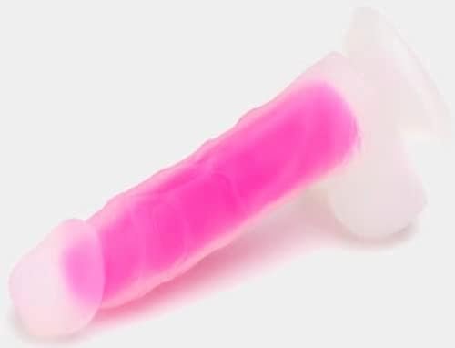 Sex On The Table Sott Realistic Dildo G-Spot Stimulator, 8" Pink Panther Dildo With Suction Cup Base Flexible For Vaginal Anal Play Sex Toys For Adults - Image 3