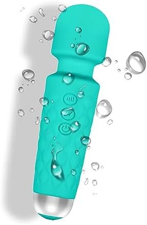 Personal Vibrator Wand, Personal Massage For Women,Sex Toys,Vibrator For Her | Sex Toy | Personal Wand Massager, Quiet Female Adult Toys,Light Blue