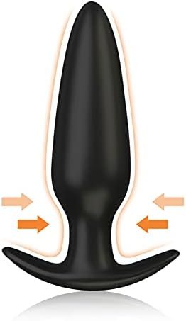 G-Spot Anal Vibrator Prostate Massager, Silicone Rechargeable Wearable Anal Vibrator With Remote Control 10 Vibration Modes Waterproof Anal Sex Toys For Men, Women And Couples - Image 2