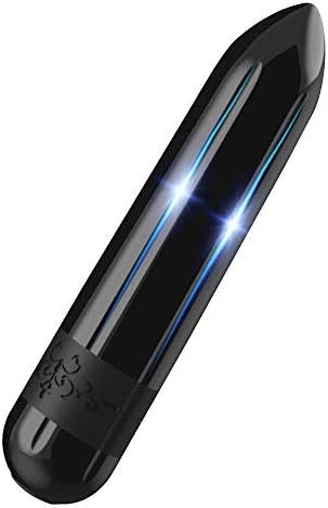 Bullet G-Spot Vibrator,Dildo Nipple Clitoral Stimulator With Usb Rechargeable - 9 Modes Waterproof Anal Massager Adult Sex Toys For Women & Men (Black, 7)