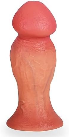 Tariss'S Realistic Dildo Soft Anal Plug With Suction Cup Base Thick Dildo Silicone Sex Toy For Men Women Couple Xl 7.40 Inch