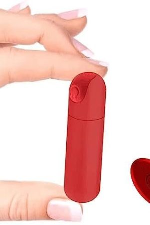 G Spot Vibrator Bullet For Women,Remote Control Nipple Stimulator With 10 Vibrations, Waterproof Clitoris Vagina Massager,Adult Sex Toys For Female Couples(Red)