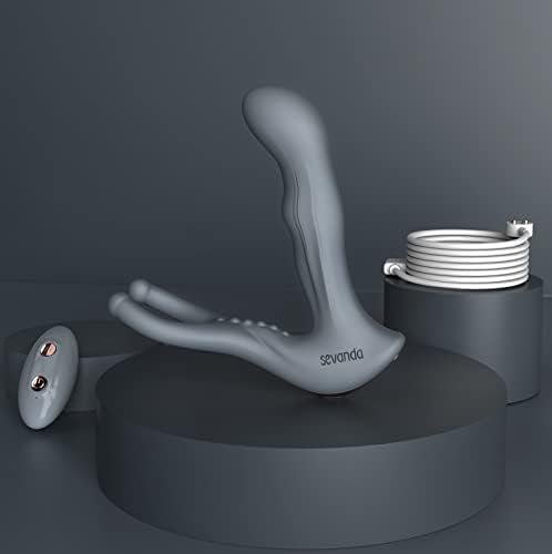 Lockink Vibrating Electric Shock Pulse Anal Vibrator Butt Plug - Image 2