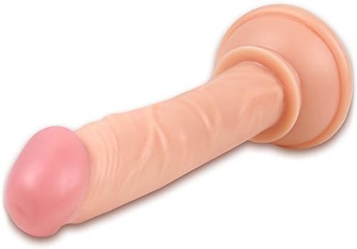 Small Realistic Dildo - Suction Cup Base For Pegging Anal Or Vaginal Sex Toy - Image 2