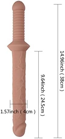 Wemay 14.96 Inch Double Sided Dildo Huge Long Double Headed Dildos With Handle Realistic Flexible Double Ended Adult Sex Toy - Image 2