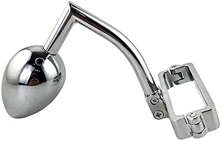 34Mm Metal Anal Butt Plug Penis Ring Waterproof Anal Trainer Sperm Locking Ring Massager Anal Bead Anal Plug Stimulating Toy (Silver) - Image 3