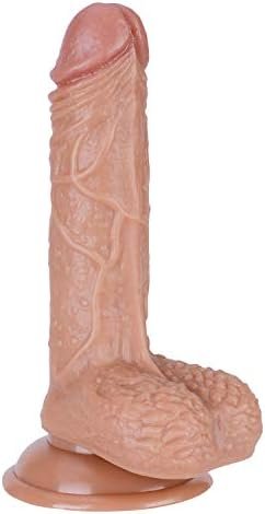 Liquid Silicone Dildo Realistic Dildo Strong Suction Cup Lifelike Huge Dong Big Size Adult Sex Toy Big Dildos Large Thick Dildos Anal Vagina Play Flesh