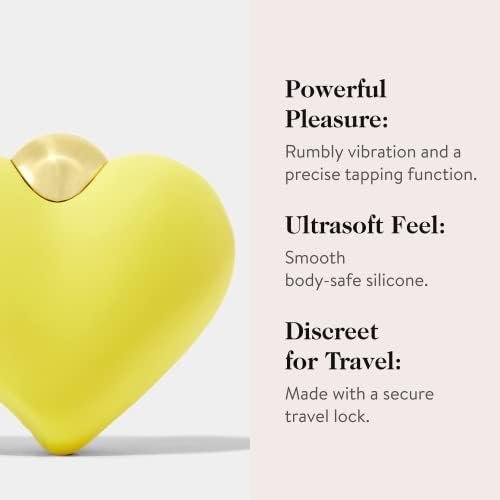 Goop Wellness Heartthrob Vibrator | Clitoral Stimulator & Massager | 2 Motors With 3 Speeds And 7 Vibrating Patterns Each | Rechargeable Vibrator | Waterproof Vibrator | Phthalate, Latex, & Bpa Free - Image 2
