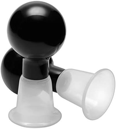 Size Matters See-Thru Nipple Boosters, Black (Ad409) - Image 2