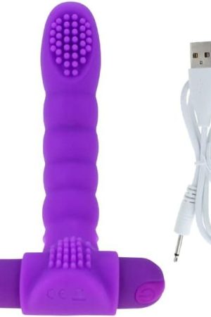 Finger Vibrator Toys For Couples Mini Dildo G Spot Massage Sex Toys For Women