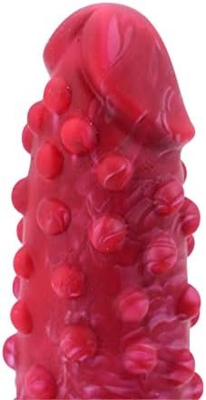 Realistic 9 Inch Pink Bumpy Knot Suction Cup Dildo, Big Animal Adult Toys Silicone Dildos Anal Plug For Women And Men Couples - Image 3