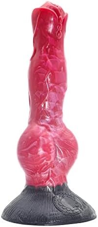 Behorny Dildo Sex Toy, Liquid Silicone Alien/Fido Dildo With Suction Cup Mixed - Image 3
