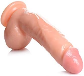 Lynx 8.5-Inch Suction Cup Dildo - Light - Image 3