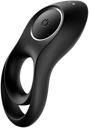 Satisfyer Legendary Duo | Penis Ring | 12 Vibration Programs | Waterproof (Ipx7) | Rechargeable Battery | Skin-Friendly Silicone