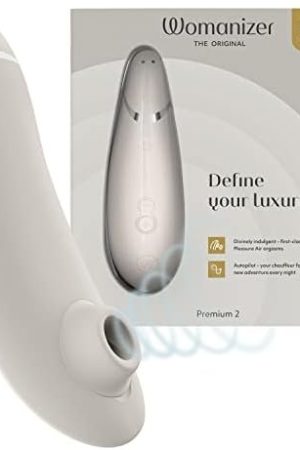 Womanizer Premium 2 Clitoral Vibrator Clit Sucking Massaging Sex Toy Massager For Women, Bordeaux